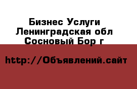 Бизнес Услуги. Ленинградская обл.,Сосновый Бор г.